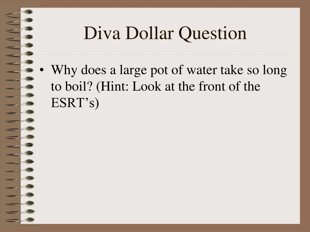 diva dollar question
