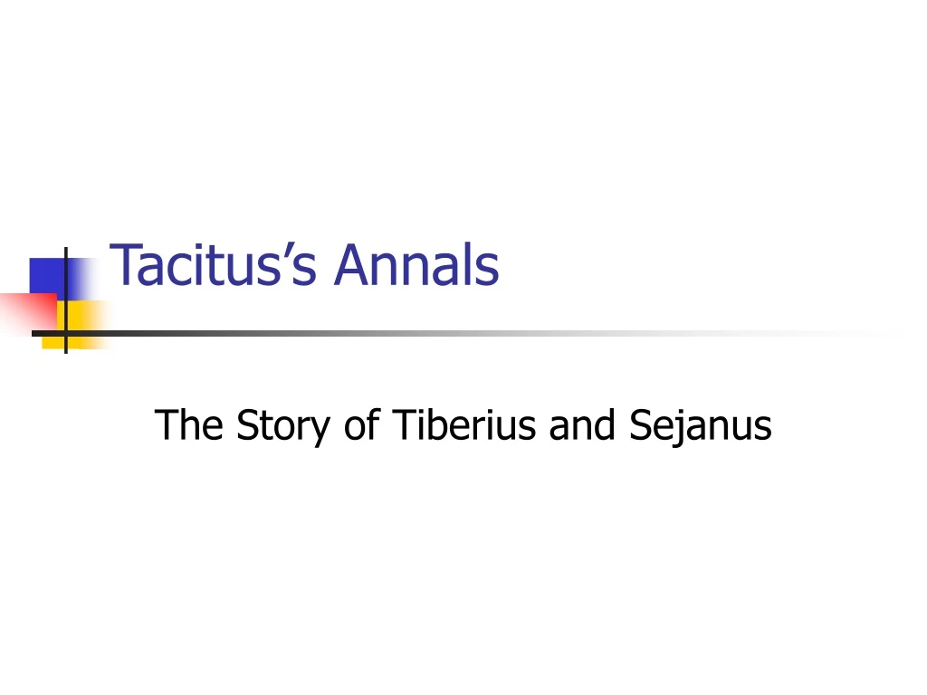 tacitus s annals