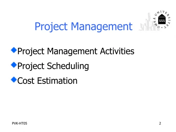 Project Management