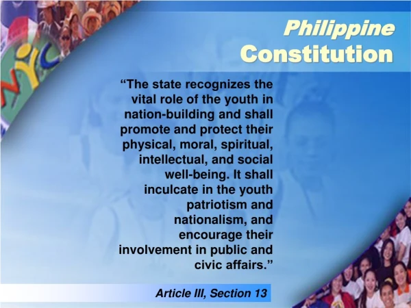Philippine  Constitution