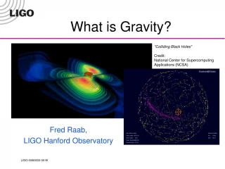 What is Gravity? - slide 1