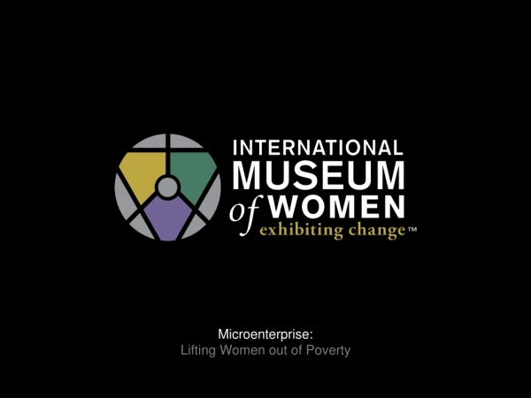 Microenterprise: Lifting Women out of Poverty