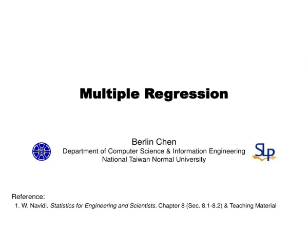 Multiple Regression