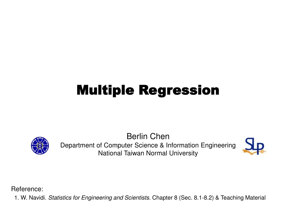 multiple regression