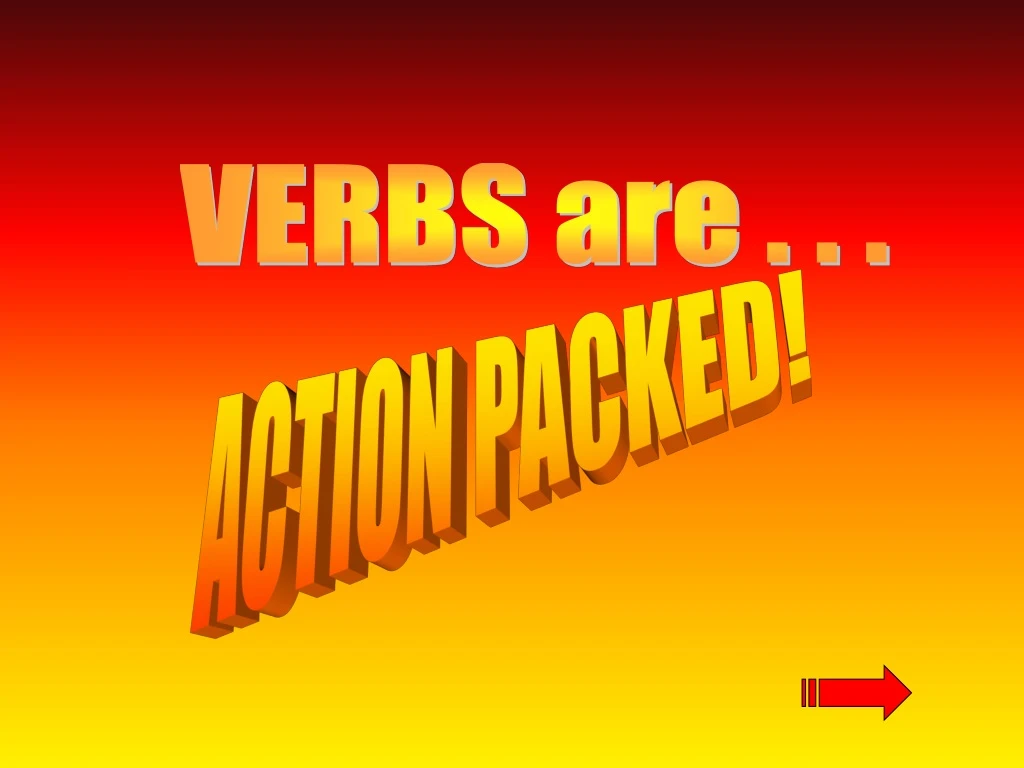 verbs are