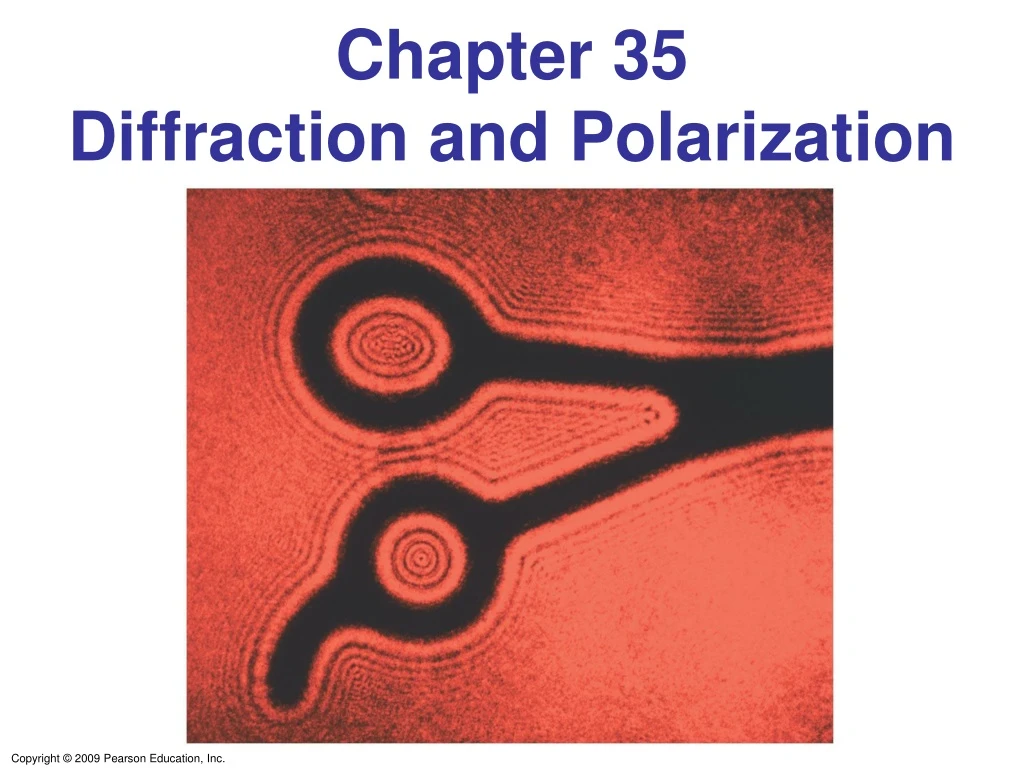 chapter 35 diffraction and polarization