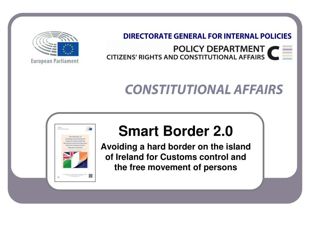 smart border 2 0 avoiding a hard border