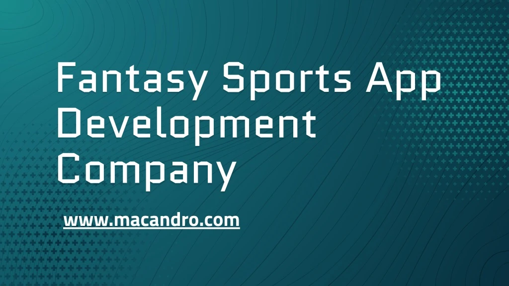 fantasy sports app development company