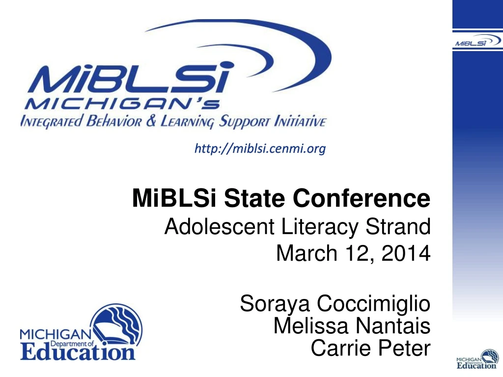 miblsi state conference
