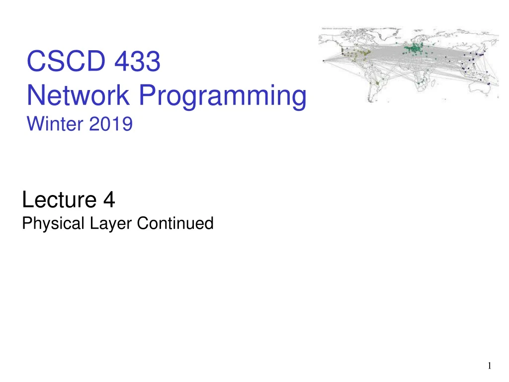 cscd 433 network programming winter 2019