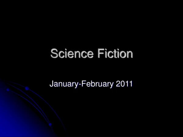 Science Fiction