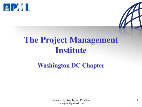 The Project Management Institute