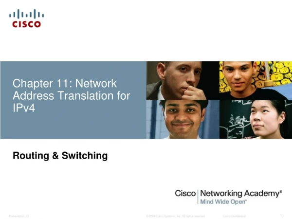 Chapter 11: Network Address Translation for IPv4