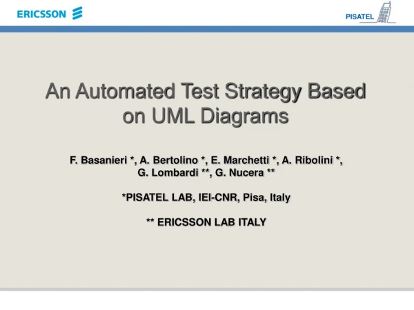 An Automated Test Strategy Based on UML Diagrams
