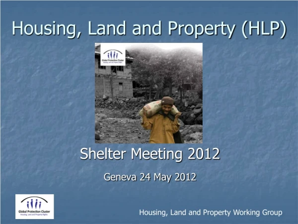 Housing, Land and Property (HLP)