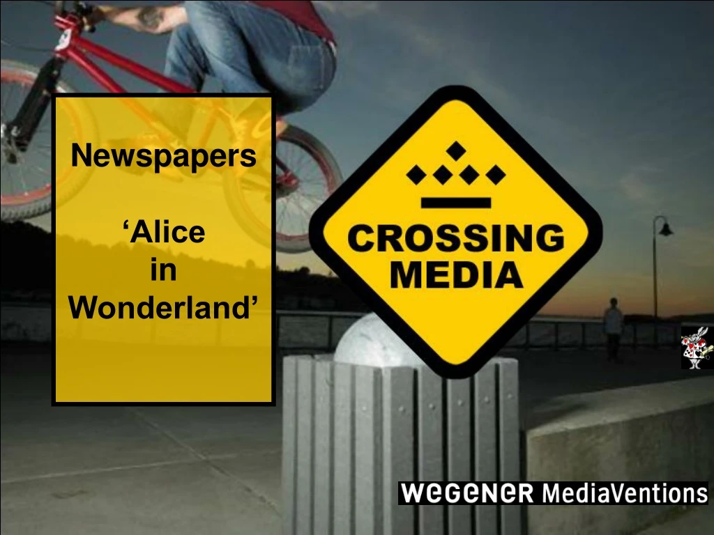 newspapers alice in wonderland
