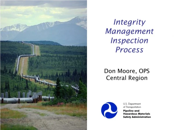 Integrity Management Inspection Process