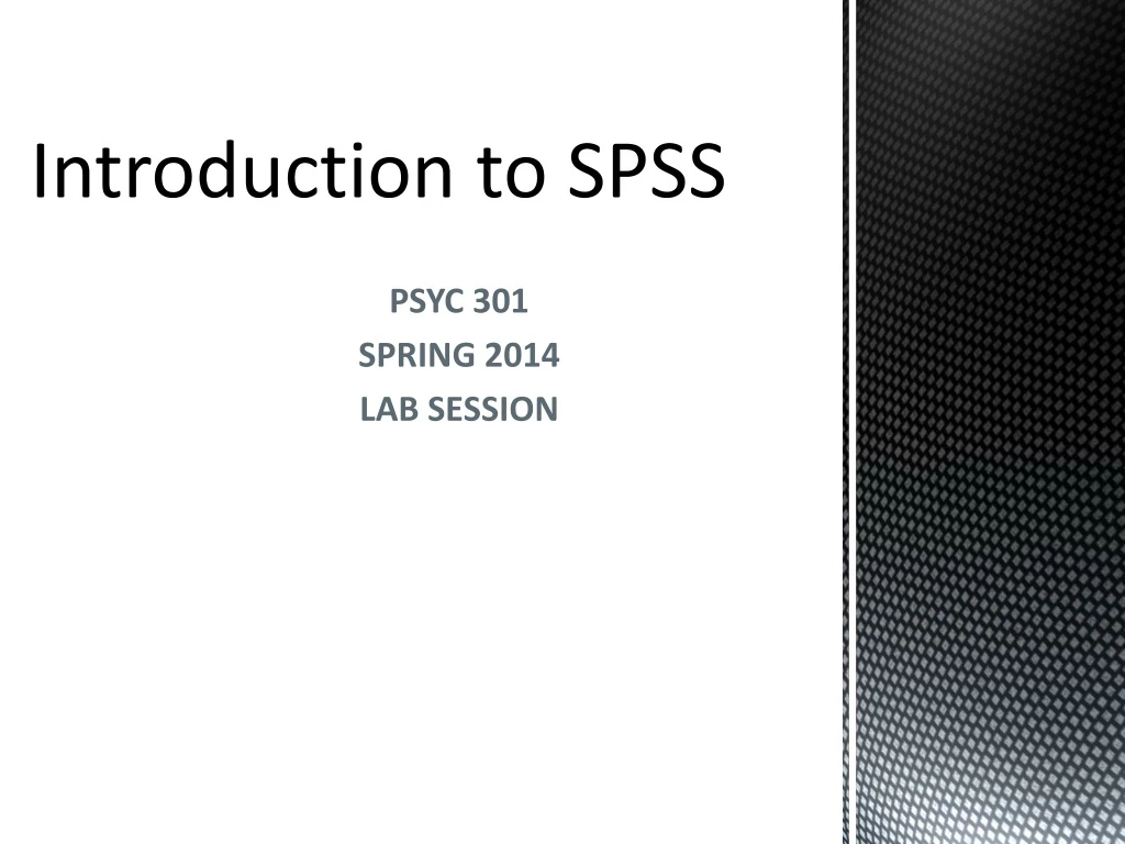 introduction to sps s