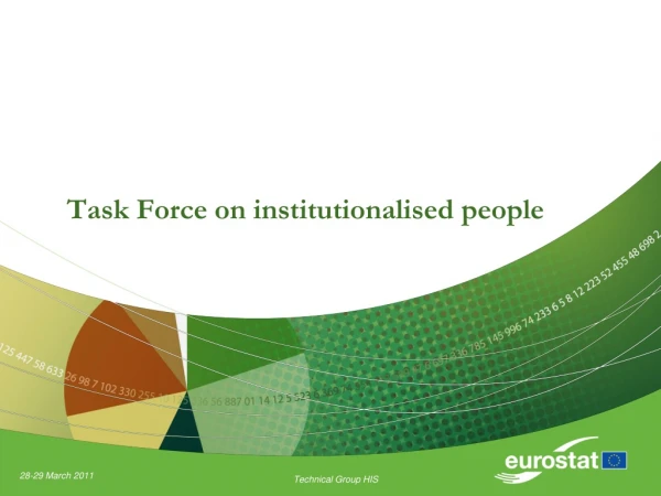 Task Force on institutionalised people