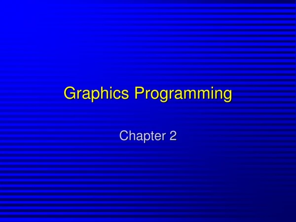 Graphics Programming