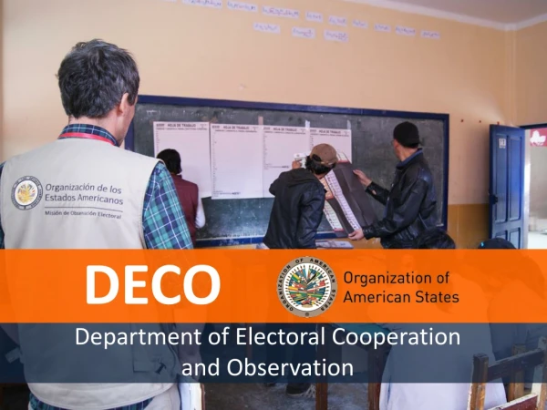 Department  of Electoral Cooperation and Observation