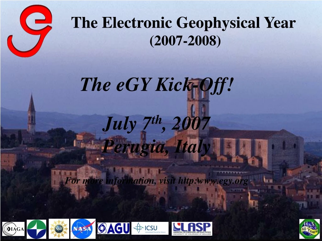 the electronic geophysical year 2007 2008