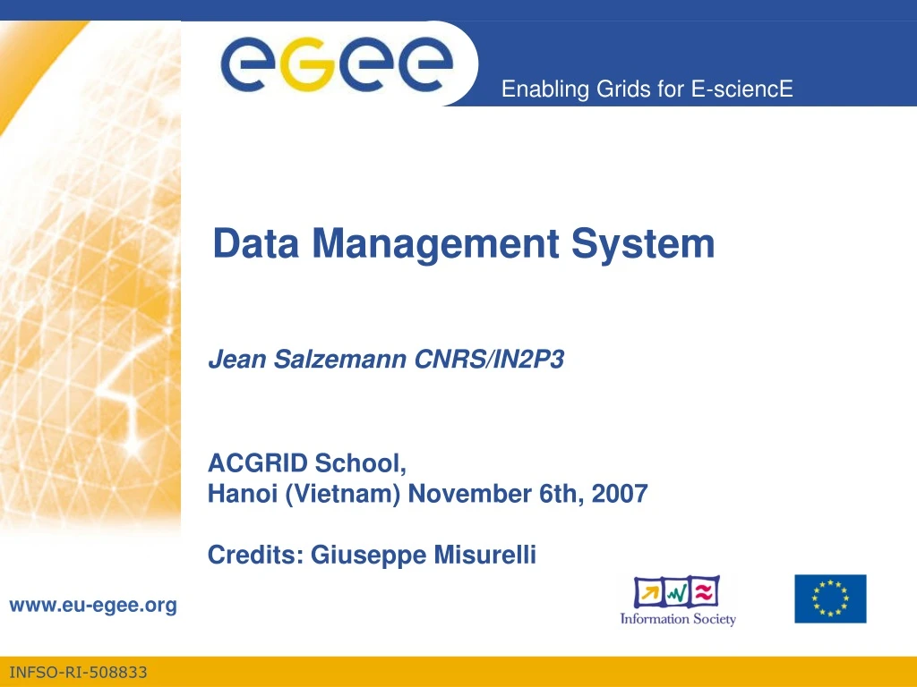 data management system
