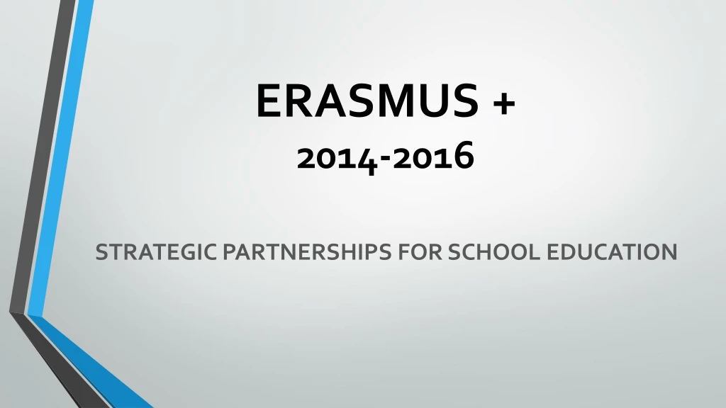 erasmus 2014 2016