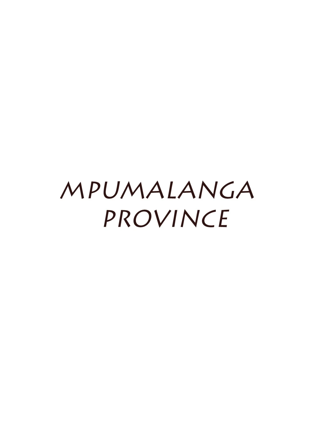 mpumalanga province