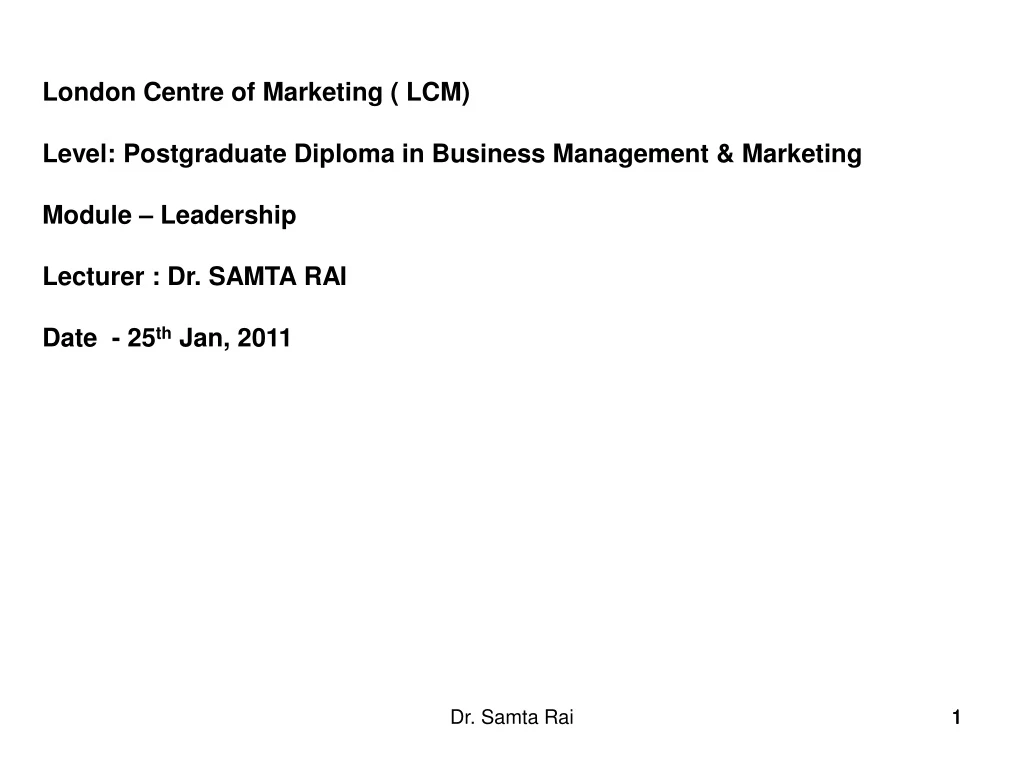 london centre of marketing lcm level postgraduate