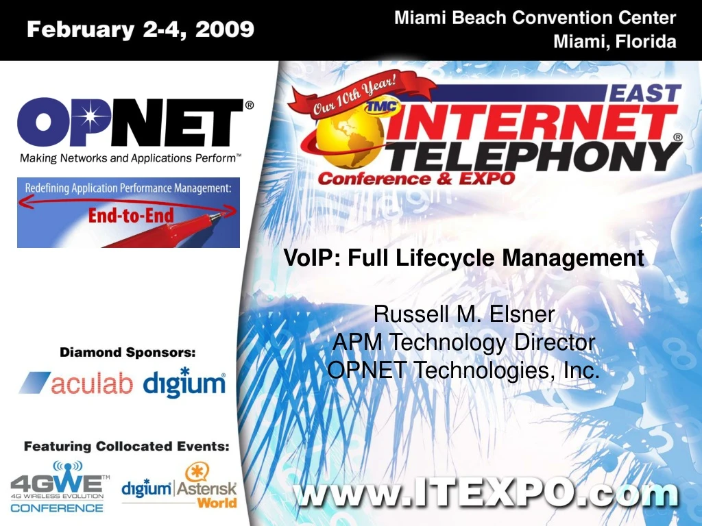 voip full lifecycle management russell m elsner