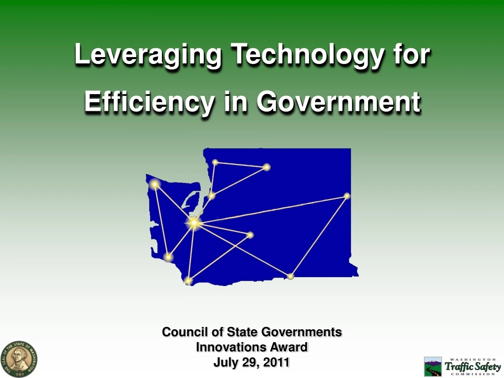 leveraging technology for efficiency in government