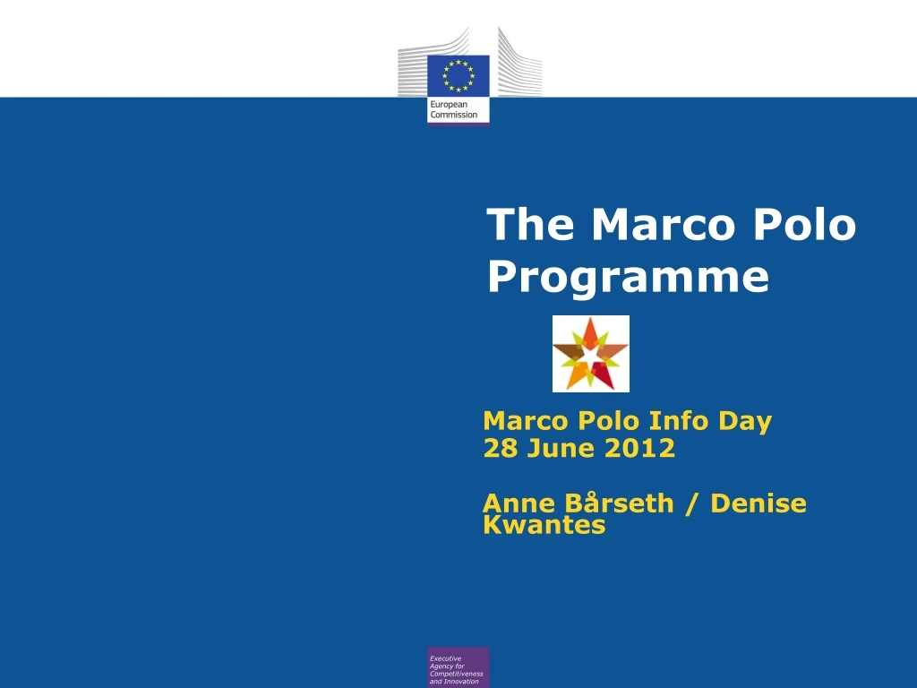 the marco polo programme