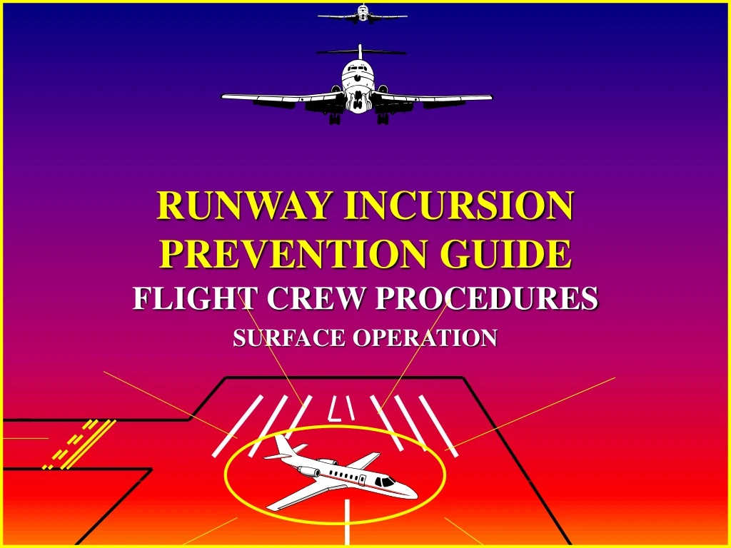 runway incursion prevention guide