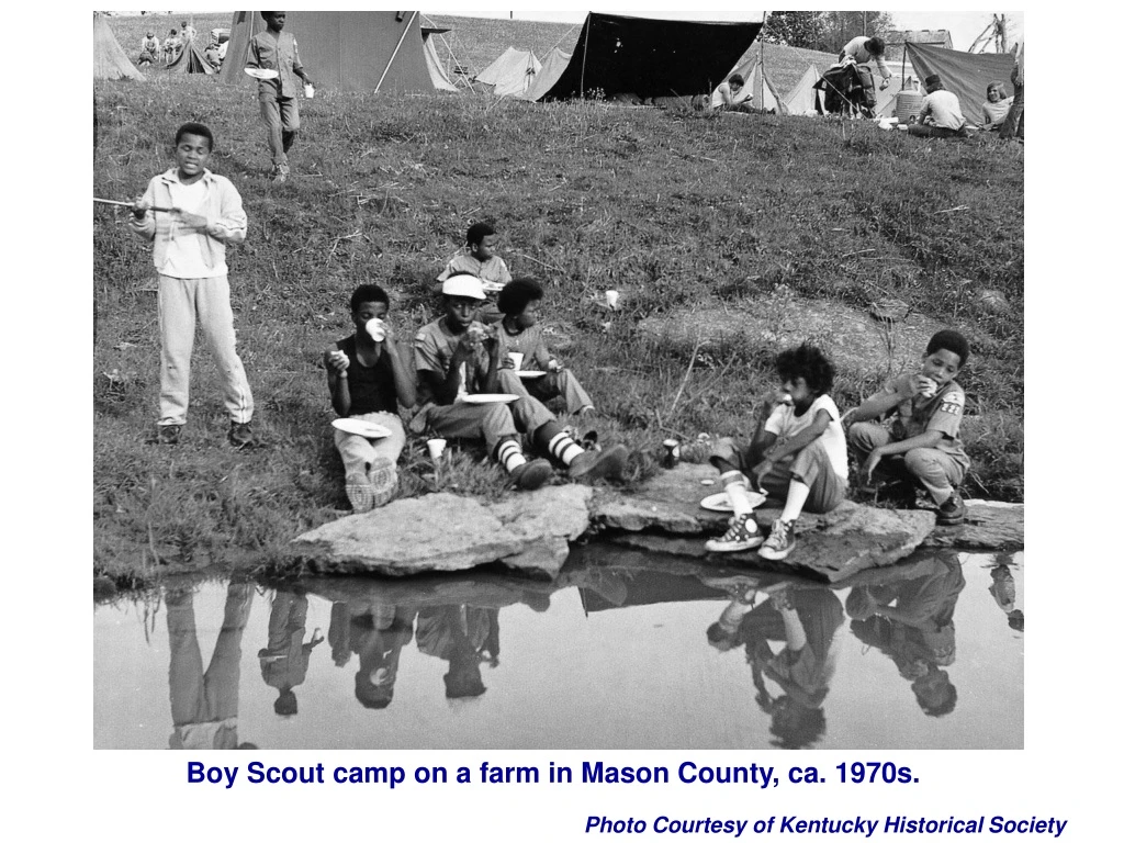 boy scout camp on a farm in mason county ca 1970s