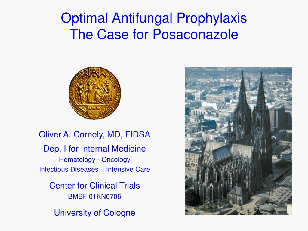 optimal antifungal prophylaxis the case for posaconazole