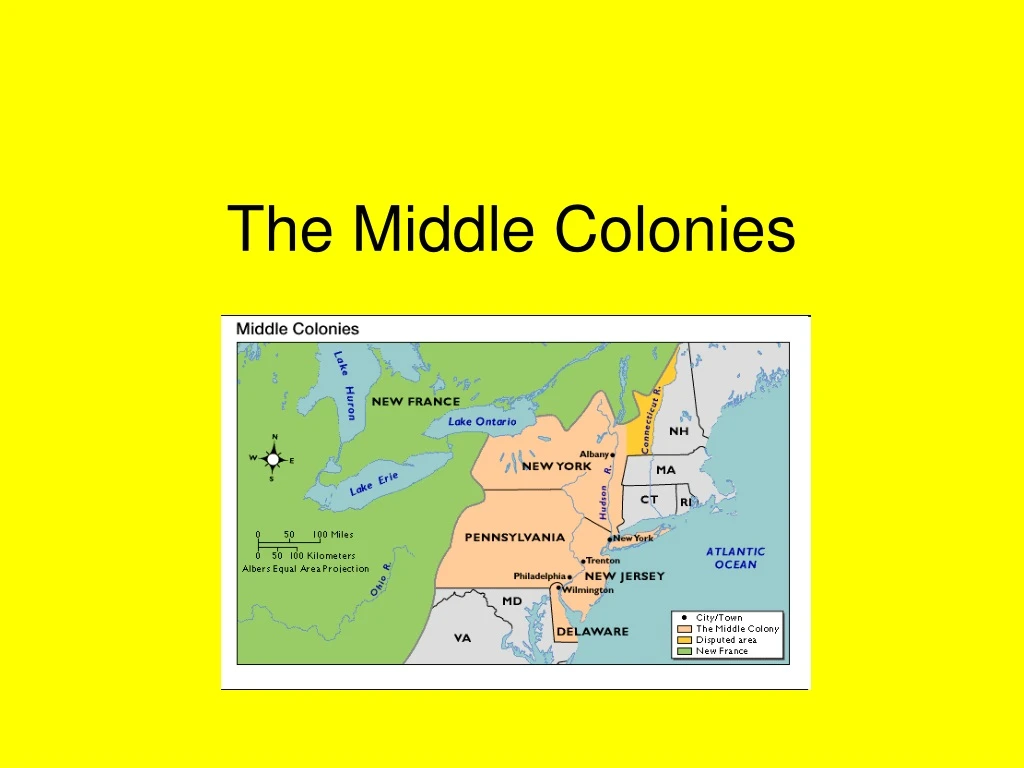 the middle colonies