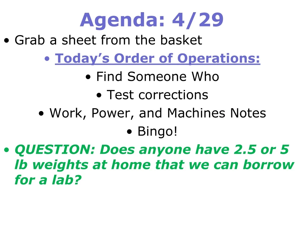 agenda 4 29