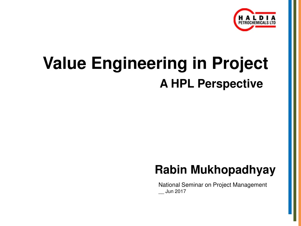 value engineering in project