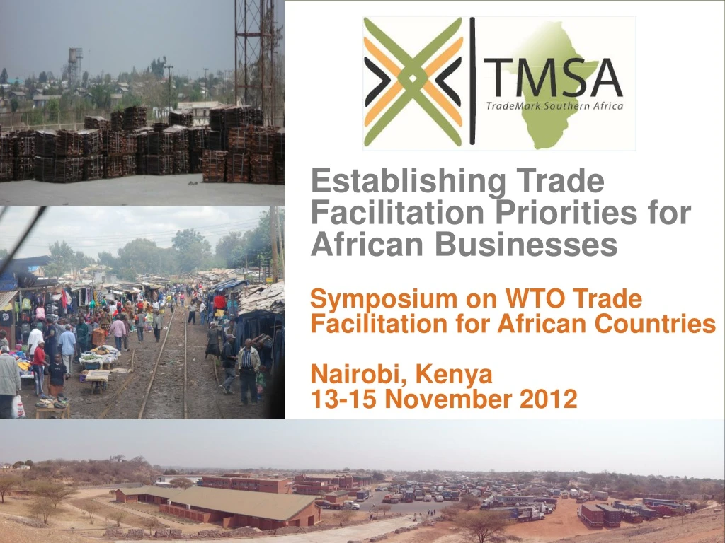 establishing trade facilitation priorities