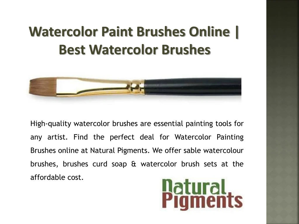 watercolor paint brushes online best watercolor