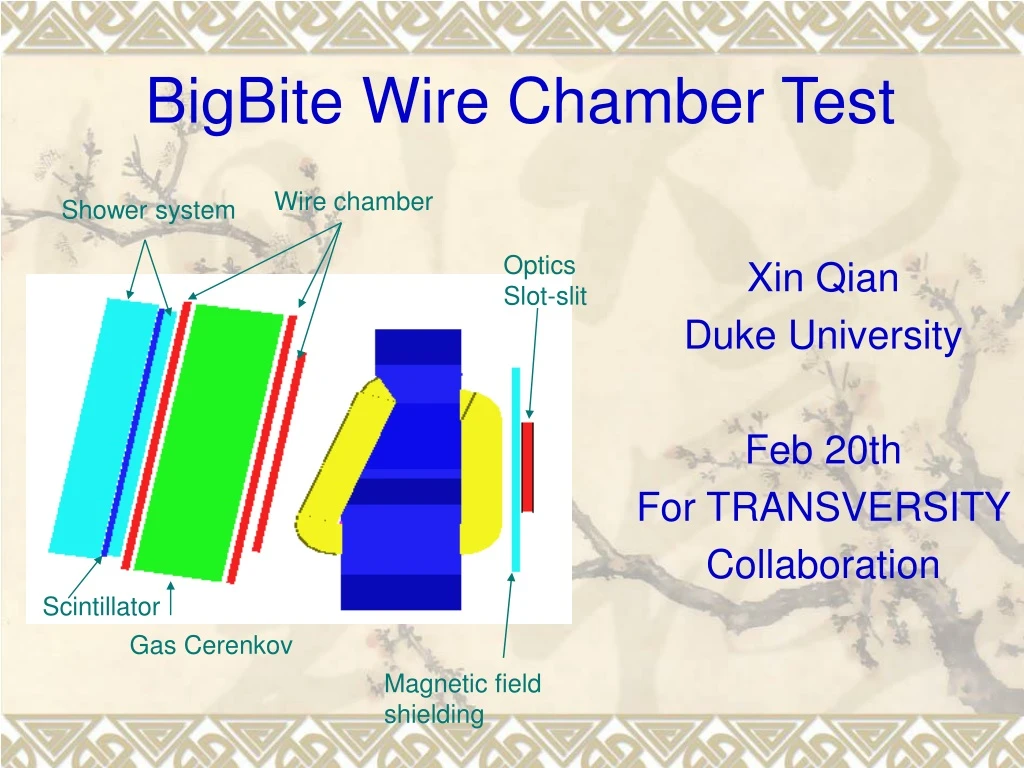 bigbite wire chamber test