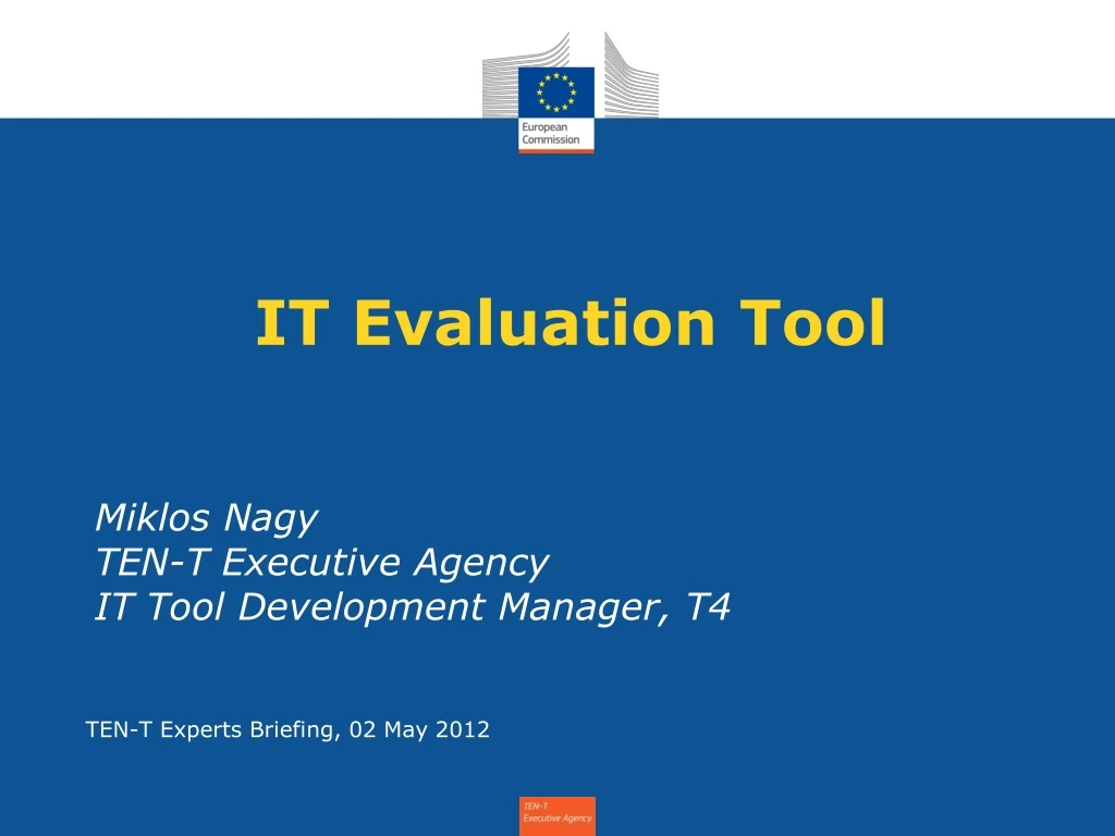 it evaluation tool