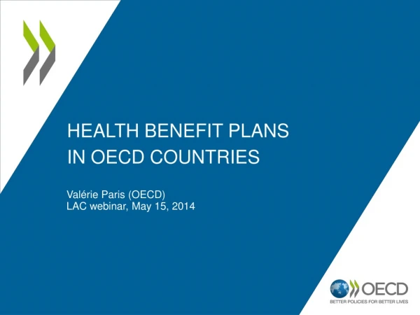 Health benefit plans  in OECD countries