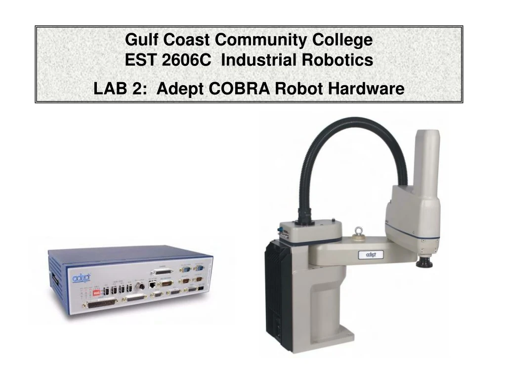 gulf coast community college est 2606c industrial