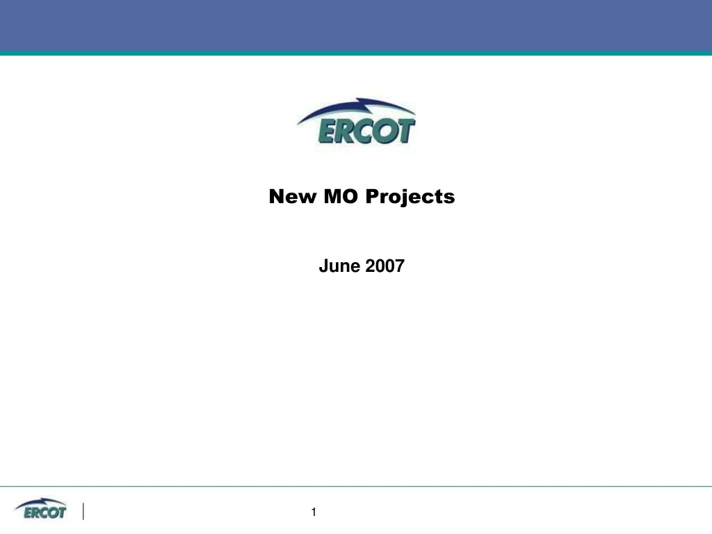 new mo projects june 2007