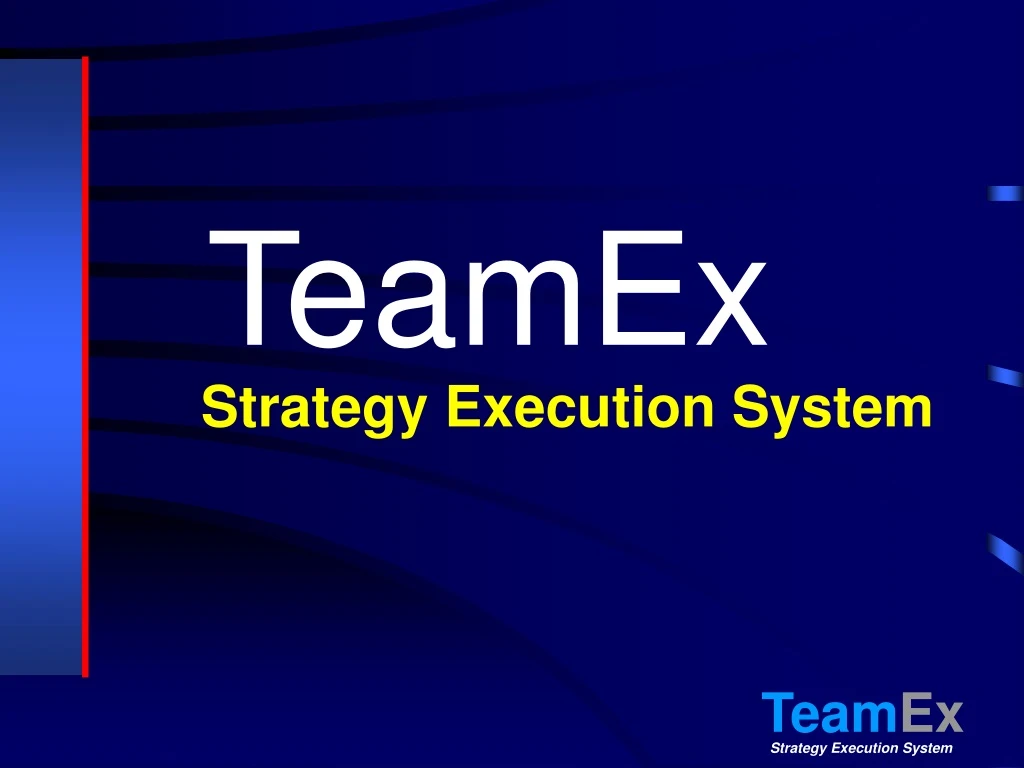 strategy execution system