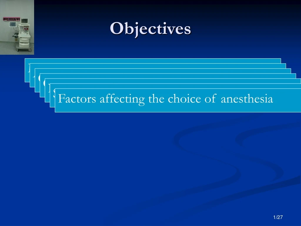 objectives