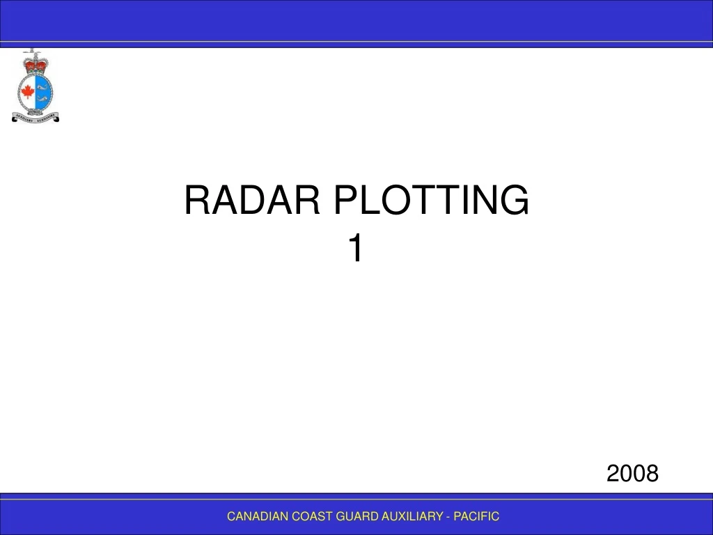 radar plotting 1