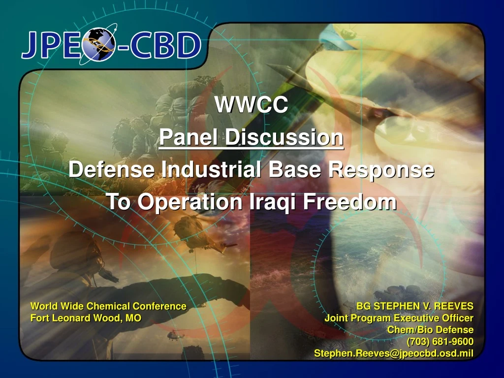 wwcc panel discussion defense industrial base